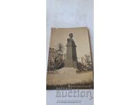Пощенска картичка Шуменъ Паметника на Волов Гр. Пасковъ 1930