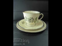 No. 8582 Antique triple porcelain set (KPM)