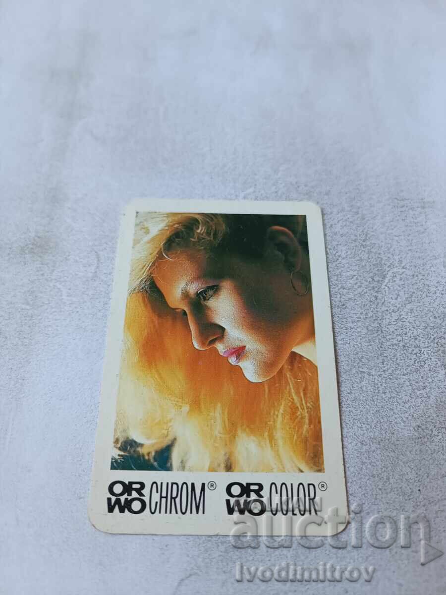 Calendar ORWO CHROM 1990