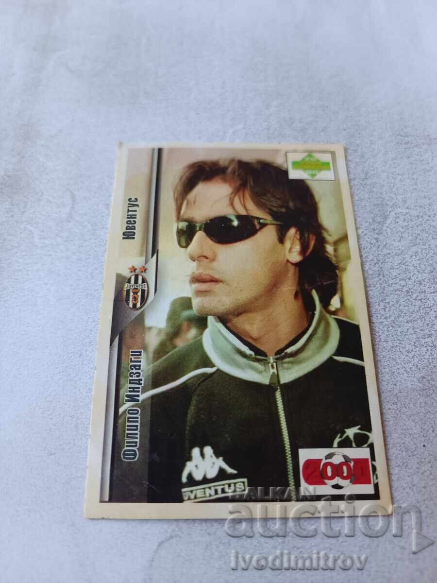 Calendar Filippo Inzaghi Juventus 2000