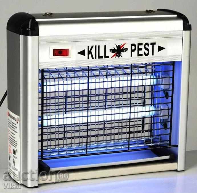 λάμπα UV κουνουπιών εντόμων εντομοκτόνο 10W