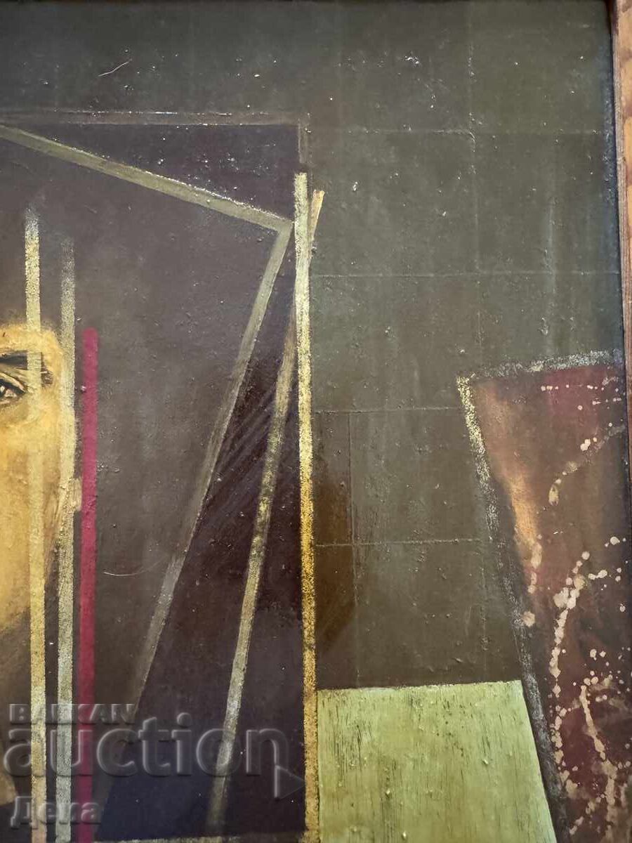 Auction  Momchil Mitev painting 1984