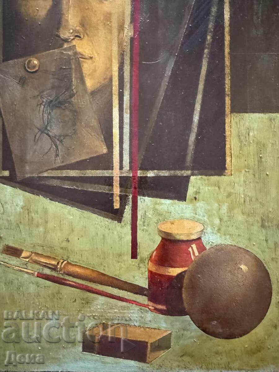 Momchil Mitev painting 1984 - 5