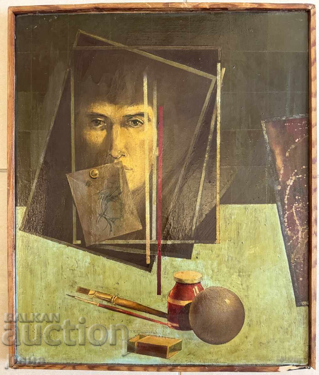 Momchil Mitev painting 1984