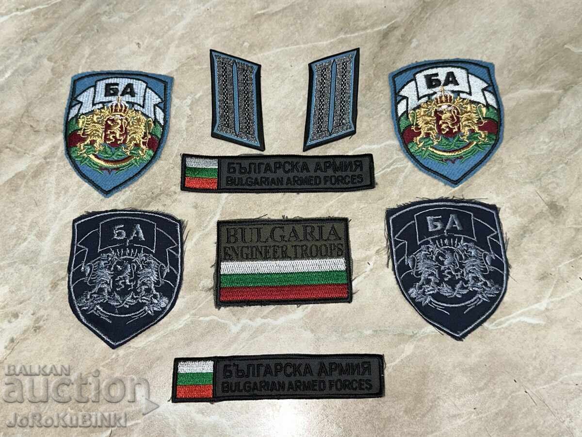 Lot Embleme, Insigne, Epoleti—9 bucăți