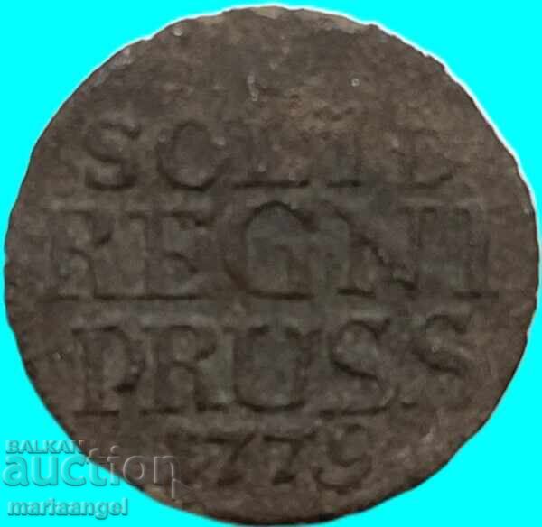 Auction  1 Shilling 1775 Prussia Germany 1 Solid