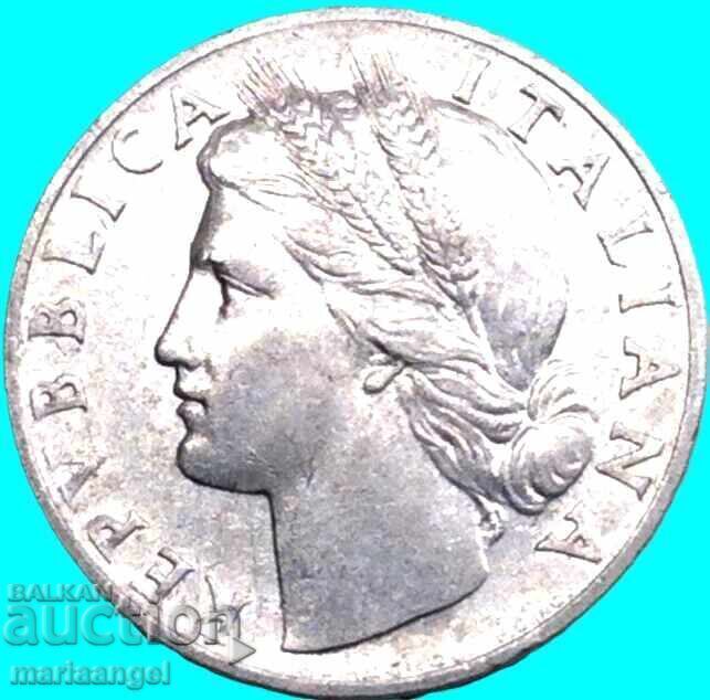 1 Lira 1949 Italy Orange - 5
