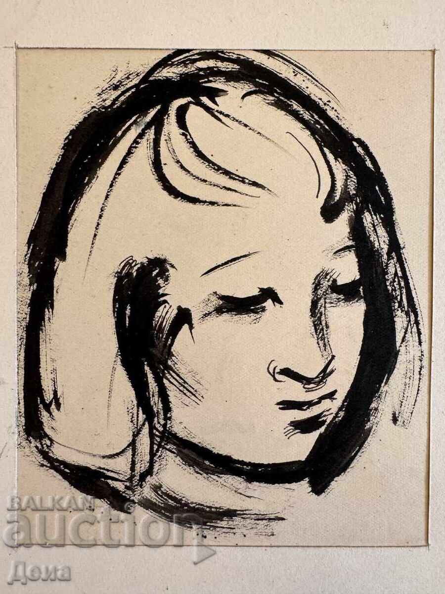 Desen de Georgi Penchev 1962 cu preț € 16.00 | 31.29 BGN