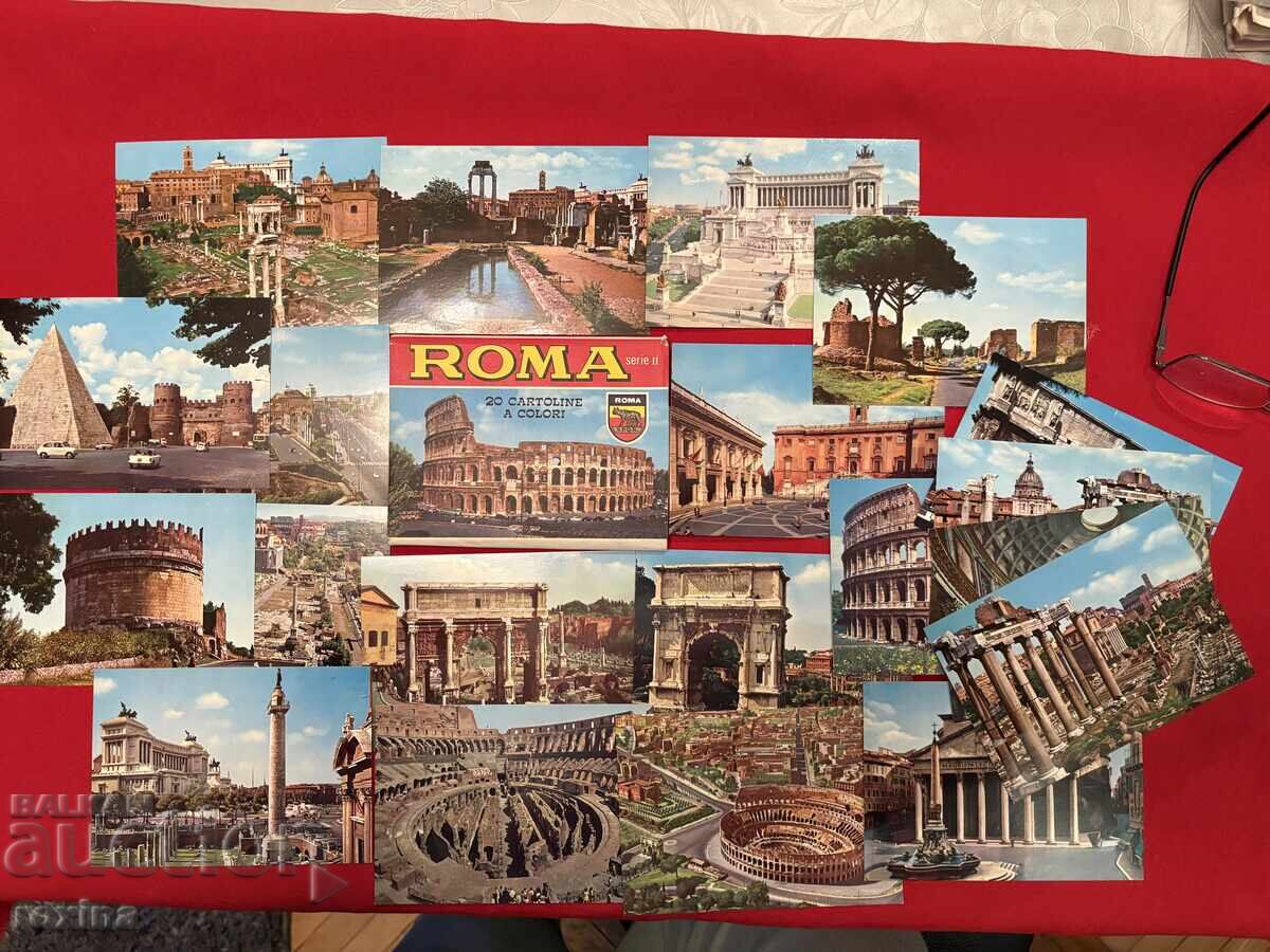 Cărți poștale cu vederi din Roma cu preț € 10.00 | 19.56 BGN