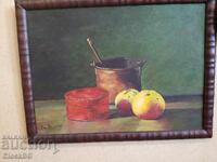 Νεκρή φύση σε ξύλο