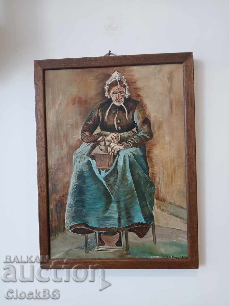 Ελαιογραφία σε καμβά