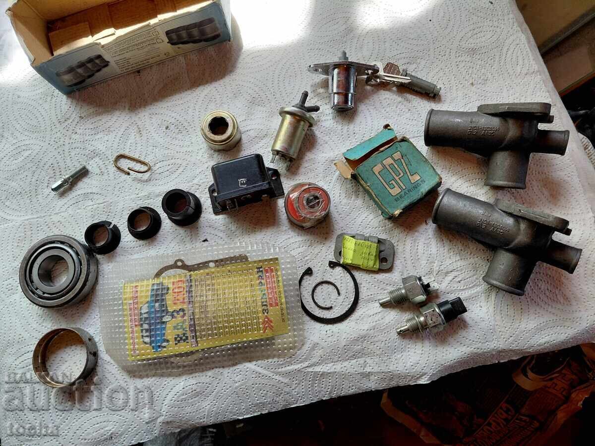 Lot 1, chasti stari i novi, VAZ/Moskvich i dr. ruski