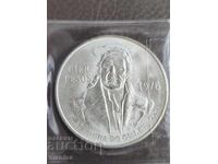 100 Pesos 1978 Argint