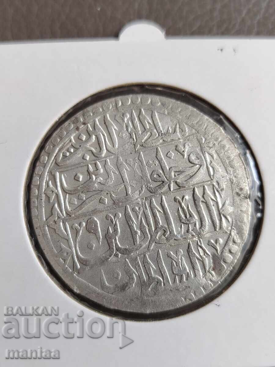 Παράδοση Οθωμανική Αυτοκρατορία Yuzluk Ασήμι 1203/9 έτος