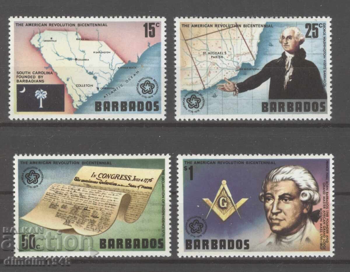 Barbados 1976 - Serie completă nestampilată