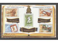 Barbados - 300 de ani de la înființarea școlii "Combermere", bloc complet