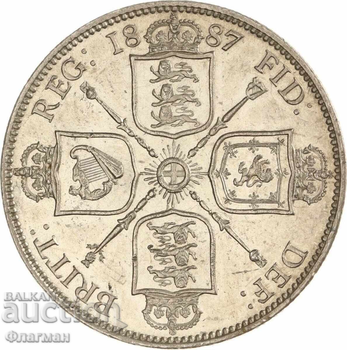 Marea Britanie 1 Florin 1887 Victoria UNC cu preț € 320.00 | 625.87 BGN