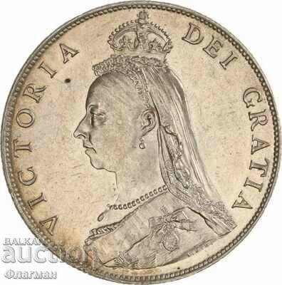 Marea Britanie 1 Florin 1887 Victoria UNC