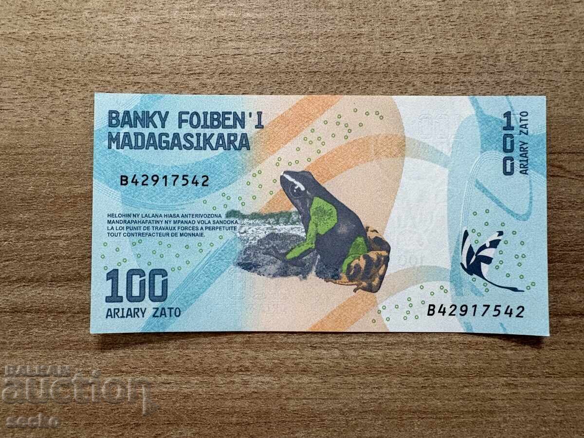 Madagascar - 100 ariary (2017) UNC