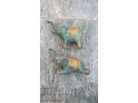 Бронзово Слонче Слончета 2 броя