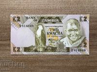 Замбия - 2 квача (1986) UNC