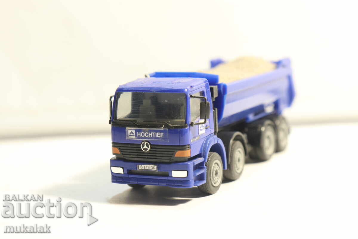 Licitație HERPA H0 1/87 MERCEDES ATEGO CAMION BASCULANTĂ MODEL