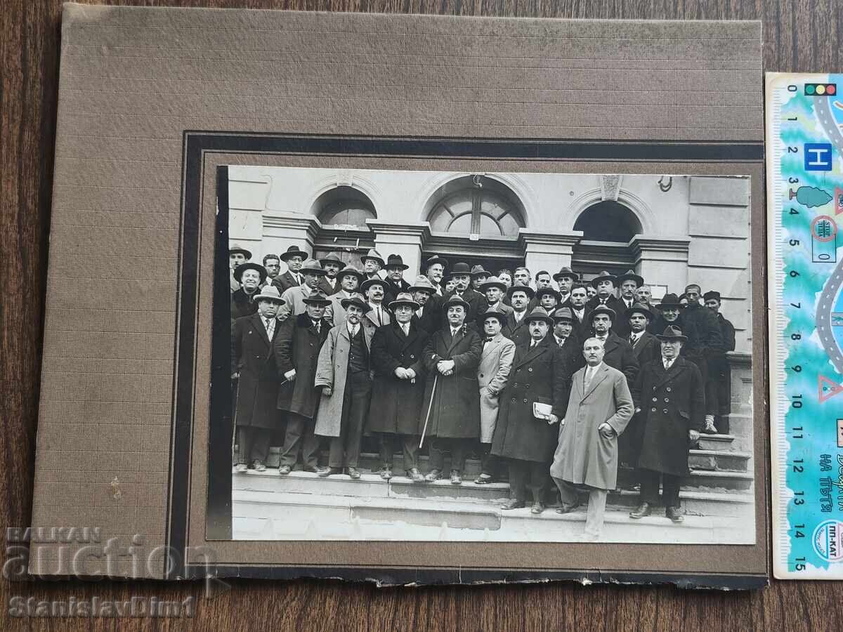Стара снимка картон Царство България - Стара снимка картон Царство България -