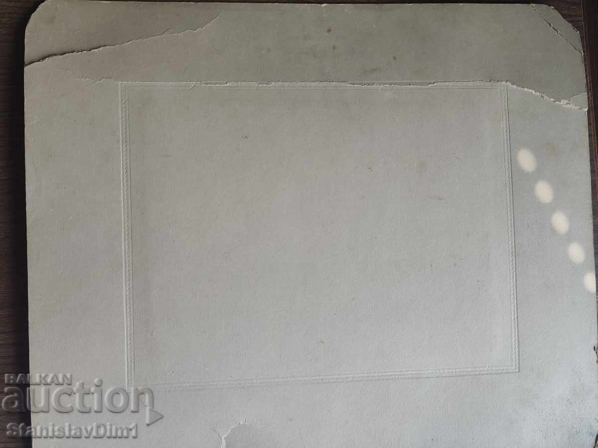 Παλιό φωτογραφικό χαρτόνι Βασίλειο της Βουλγαρίας - - 5