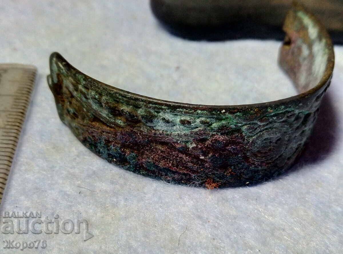 Аукцион 18-19 Век Половинка от Моминска Сачанена ВЪЗРОЖДЕНСКА ГРИВНА