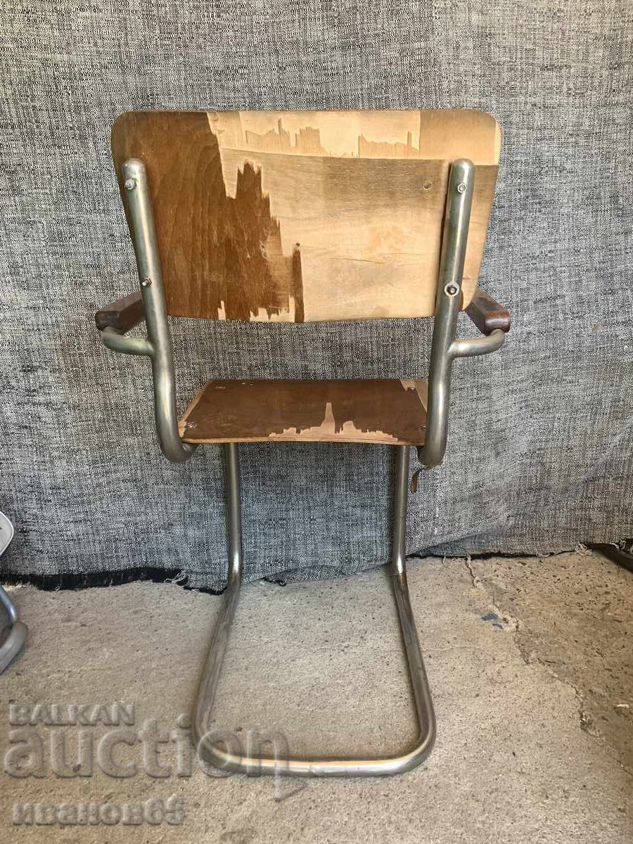 Δημοπρασία Καρέκλα vintage Thonet S43 με μπράτσα, σχεδιασμένη από τον Mart Stam