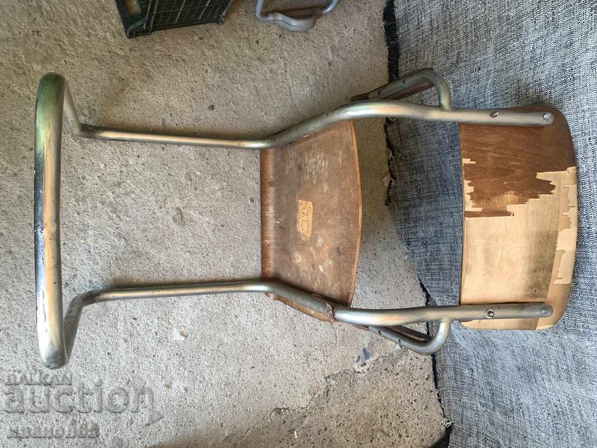 Καρέκλα vintage Thonet S43 με μπράτσα, σχεδιασμένη από τον Mart Stam - 7