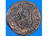 Испания 1 мараведи 1720 Сеговия - рядка година