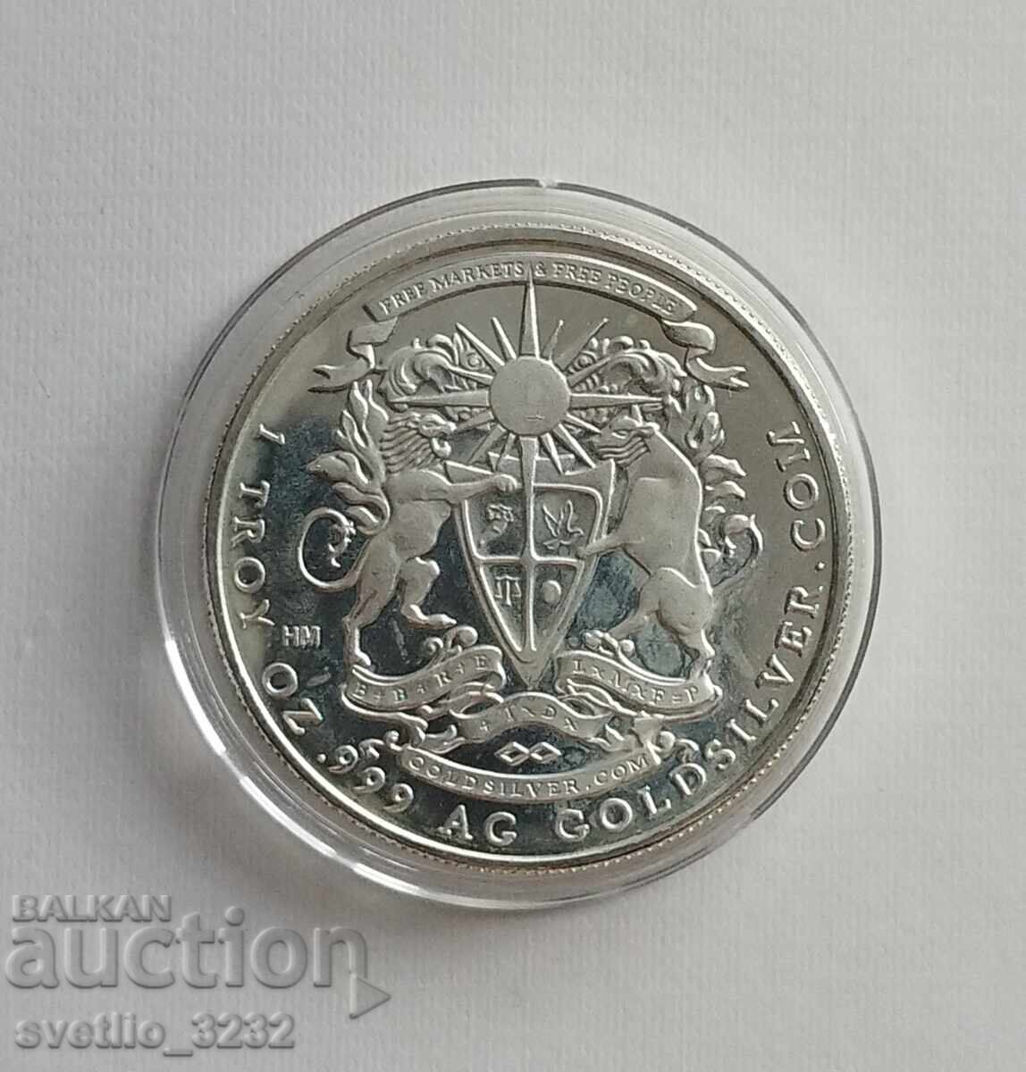 Ασήμι 1 OZ 2018 με τιμή € 125.00 | 244.48 BGN