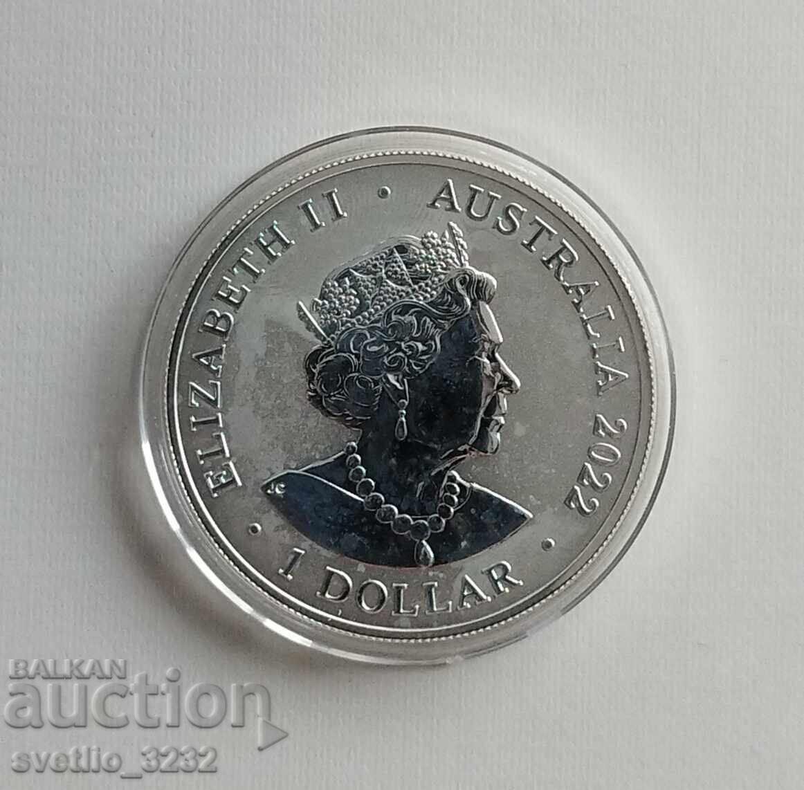 Argint 1 OZ 2022 Delfini cu preț € 125.00 | 244.48 BGN