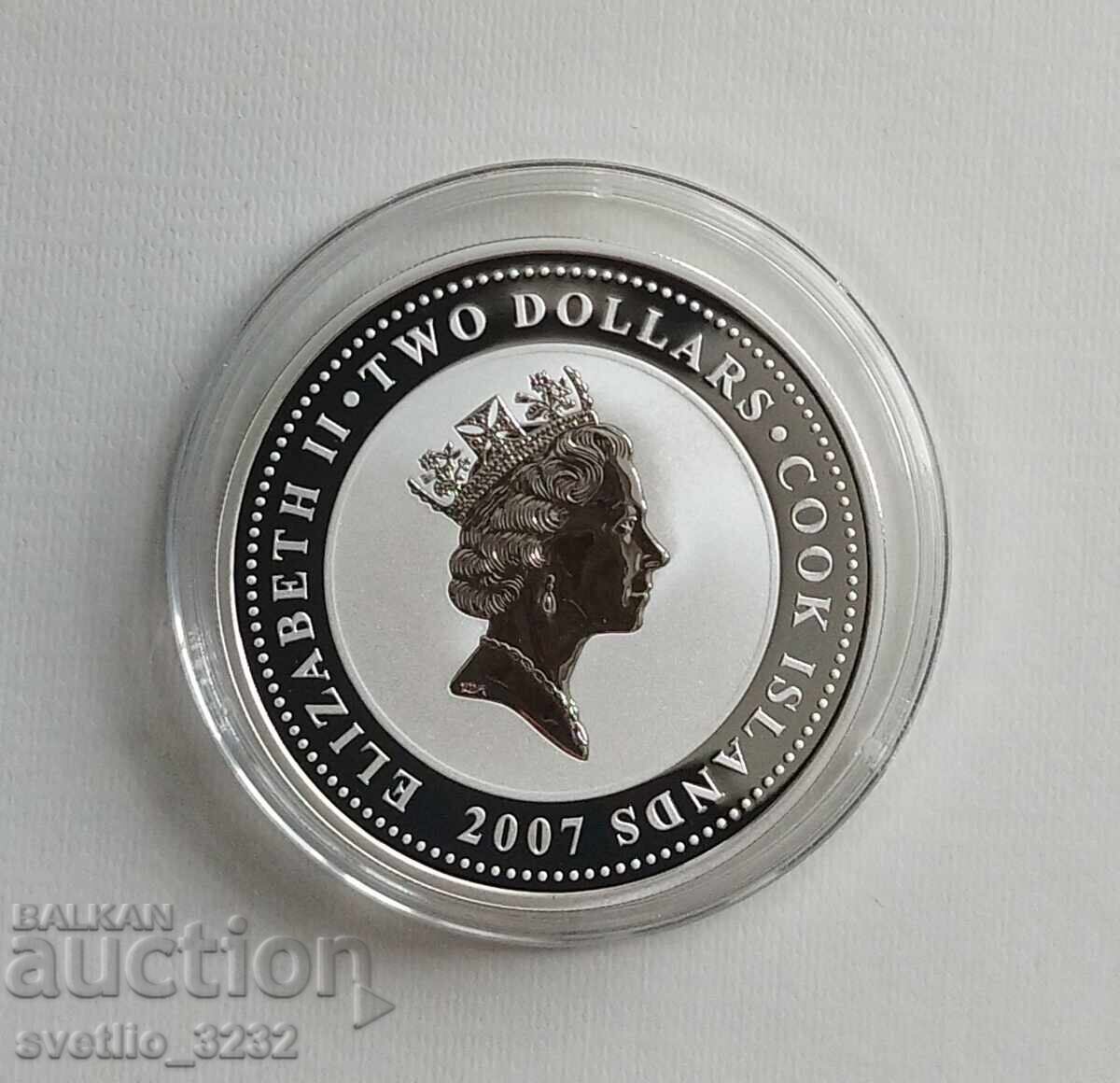 Argint 1 OZ 2007 Motocicletă cu preț € 145.00 | 283.60 BGN