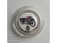 Argint 1 OZ 2007 Motocicletă