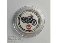 Argint 1 OZ 2007 Motocicletă