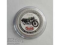 Argint 1 OZ 2007 Motocicletă