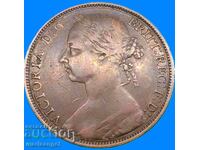 UK 1 Penny 1889 Victoria 30mm Bronze