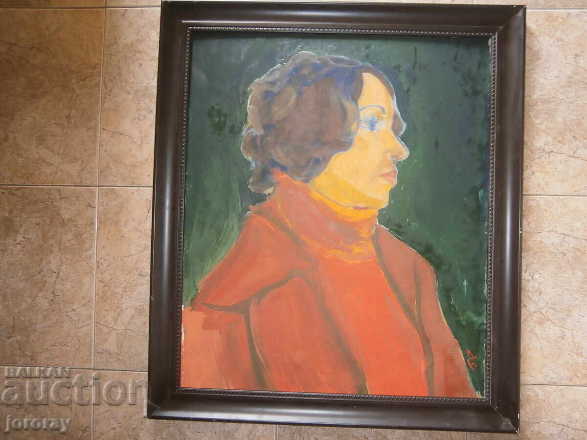 Double-sided painting by D. Boneva