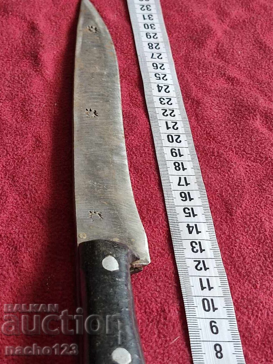 Παλιό συλλεκτικό βουλγαρικό μαχαίρι - 6