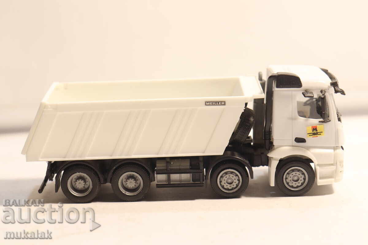 HERPA H0 1/87 MERCEDES BENZ ANTOS CAMION BASCULANTĂ MODEL - 5