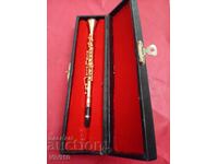 Clarinet, miniature, gilding