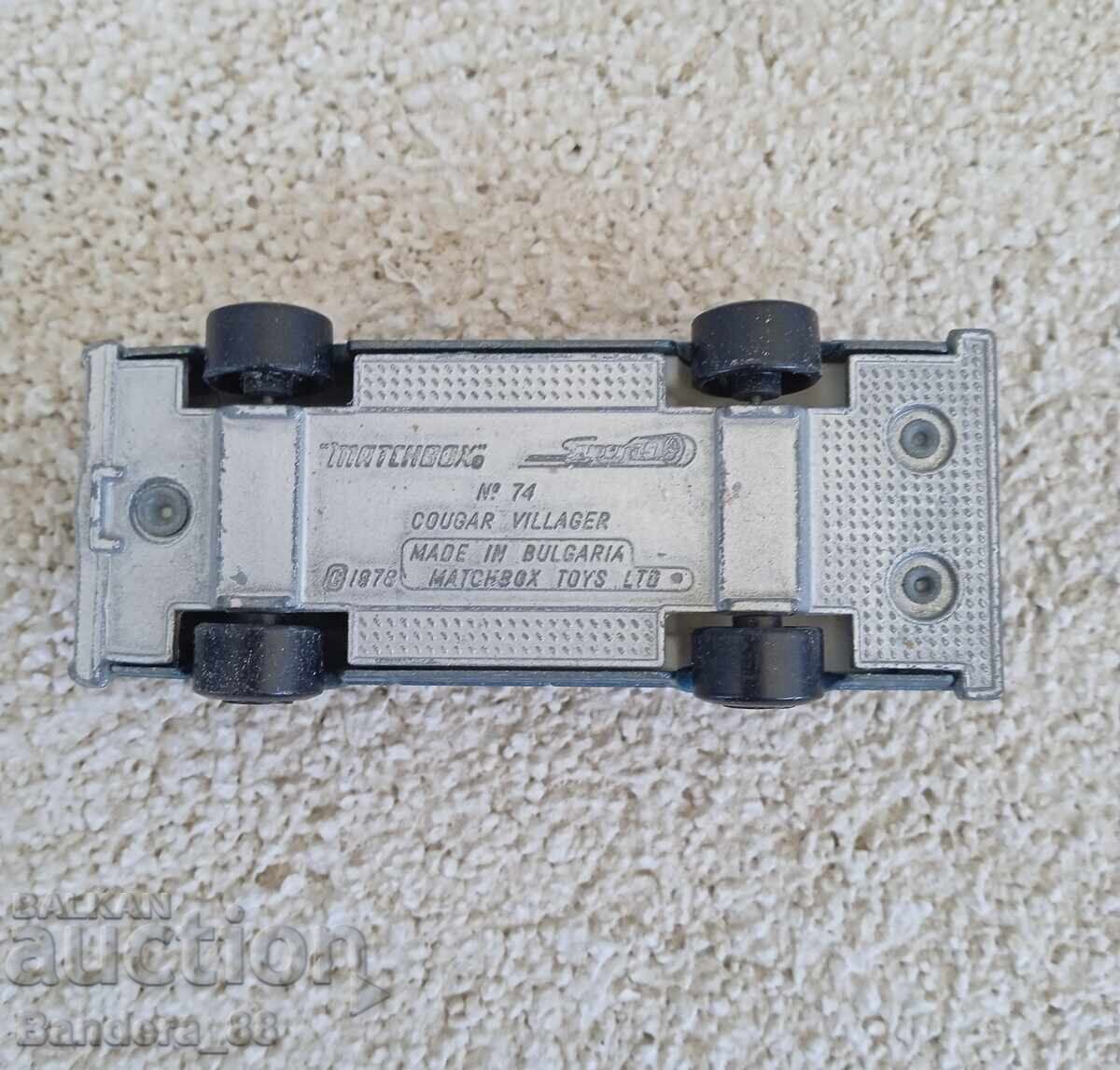 MATCHBOX ΒΟΥΛΓΑΡΙΑΣ ΣΕ ΑΡΙΣΤΗ ΚΑΤΑΣΤΑΣΗ 9/10 COUGAR VILLAGER Superfast - 7