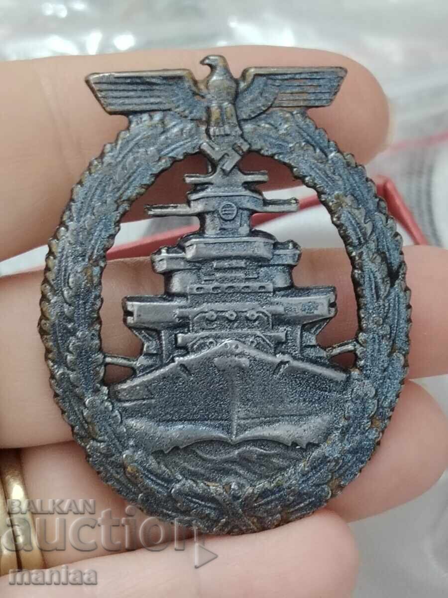 Licitație Insignă Kriegsmarine Al Treilea Reich