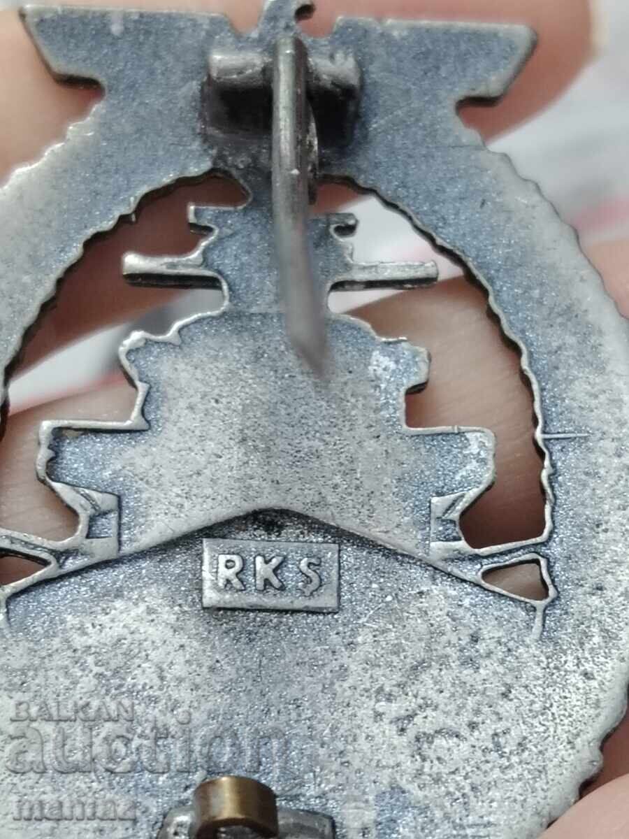 Insignă Kriegsmarine Al Treilea Reich - 6