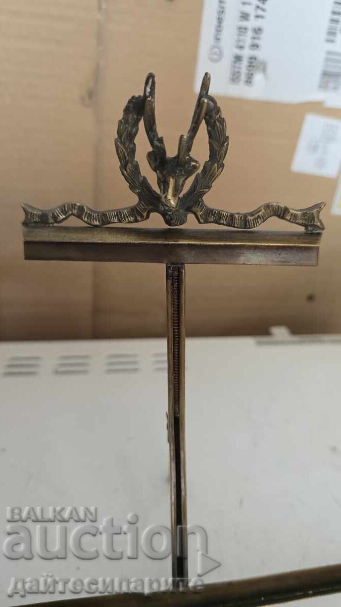 Hunting display stand for a certificate, trophy, or photo with a trophy with price € 60.00 | 117.35 BGN