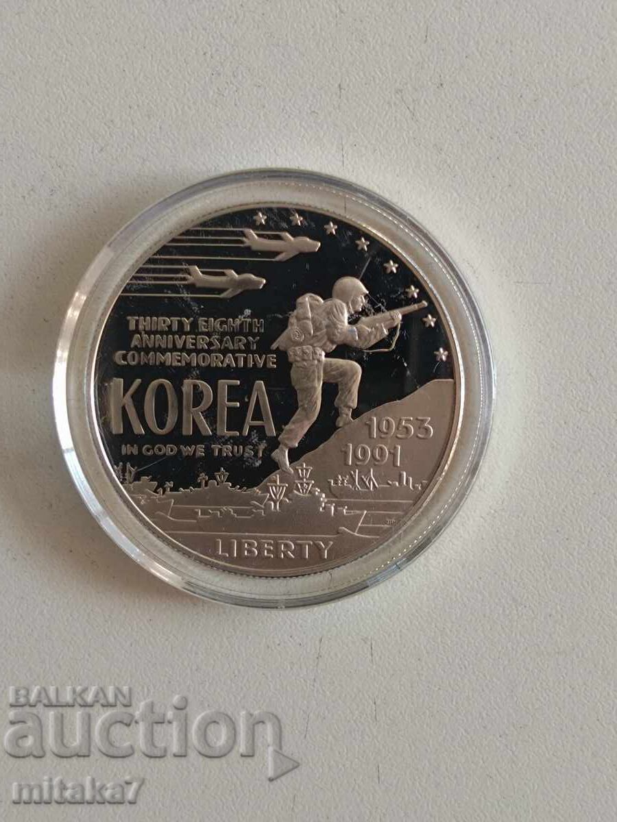 1 δολάριο 1991, ΗΠΑ