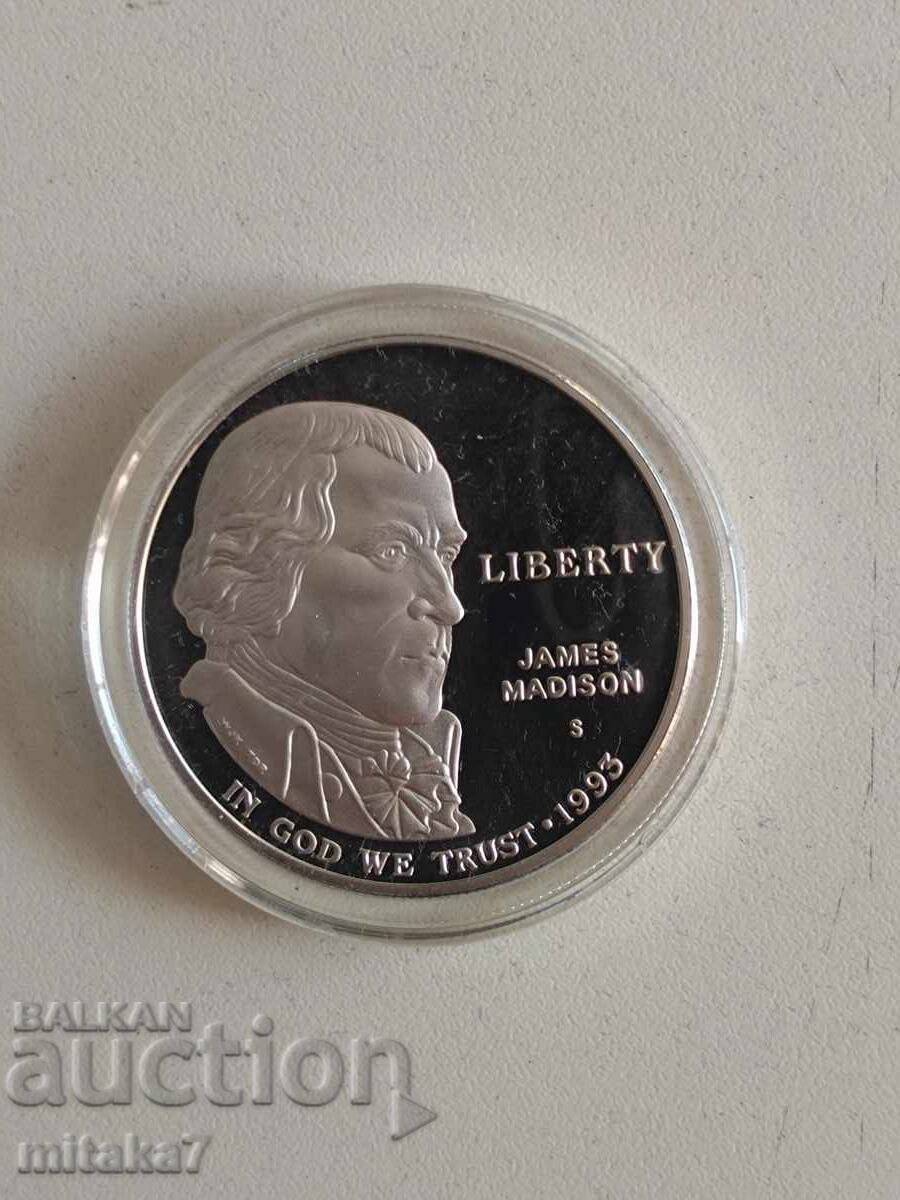 1 δολάριο 1993, ΗΠΑ
