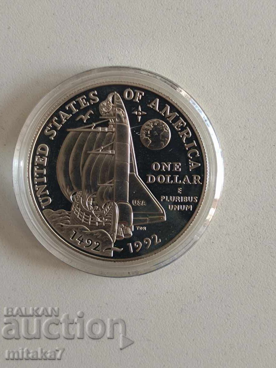 1 dolar 1992, SUA cu preț € 72.00 | 140.82 BGN
